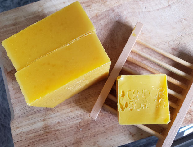 Carrot Natural Soap Bar - Unscented Soap for Sensitive Skin