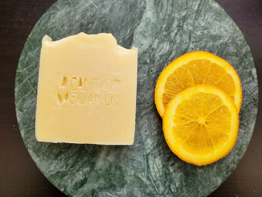 Nourishing Citrus soap | Handmade, Scented with Essential oil.
