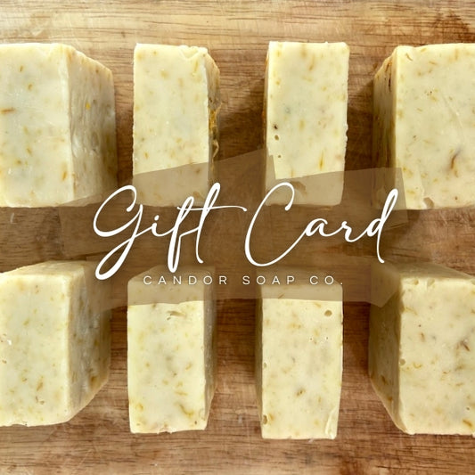 Candor Soap Co. Gift cards